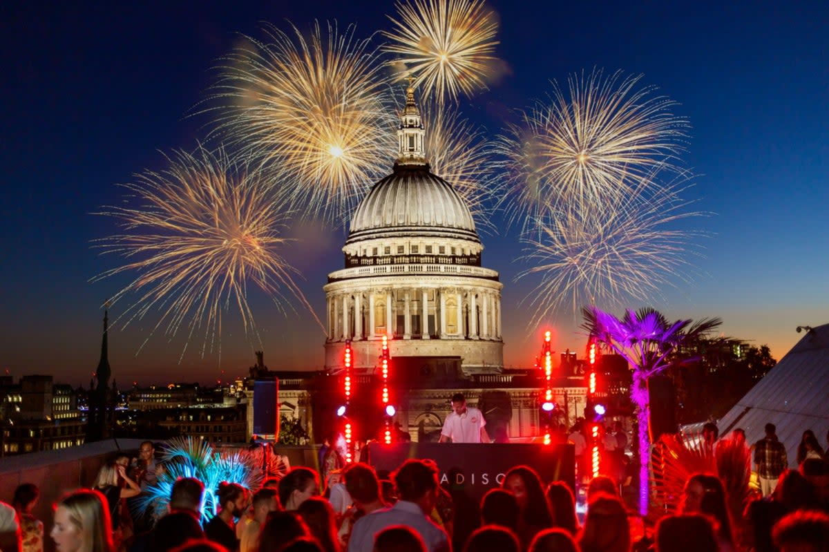 Bang on: watch the New Year’s fireworks from Madison’s rooftop terrace  (Press handout)
