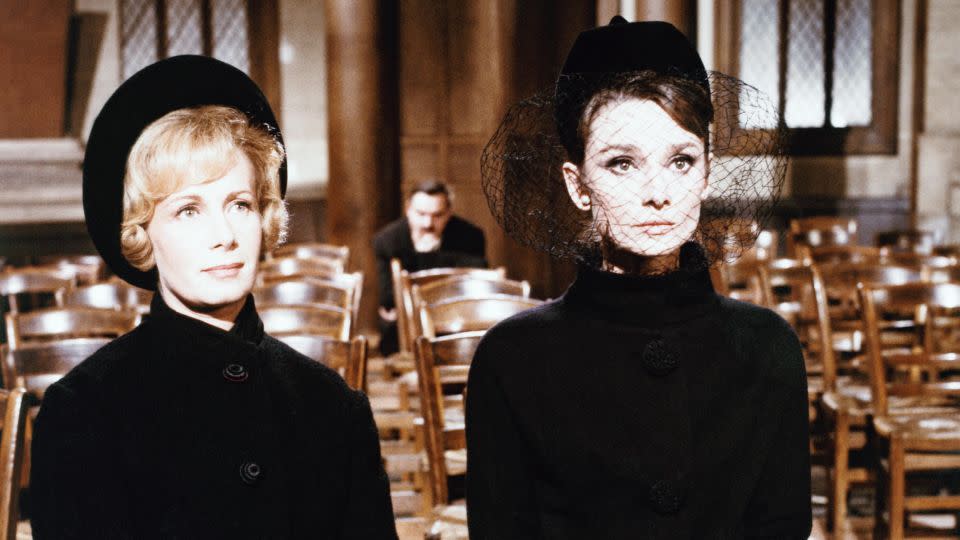 Dominique Minot and Audrey Hepburn in "Charade." - Everett