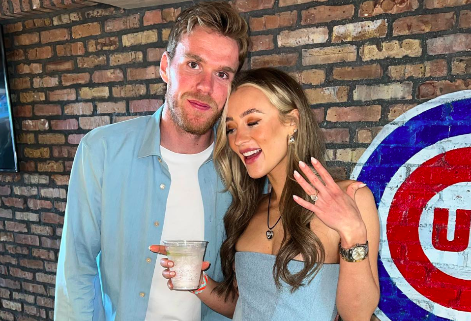 Fiancée of Connor McDavid, Lauren Kyle, takes fans along for wedding dress shopping in New York City with video 'sneak peek' via Instagram/ @laurenkyle1