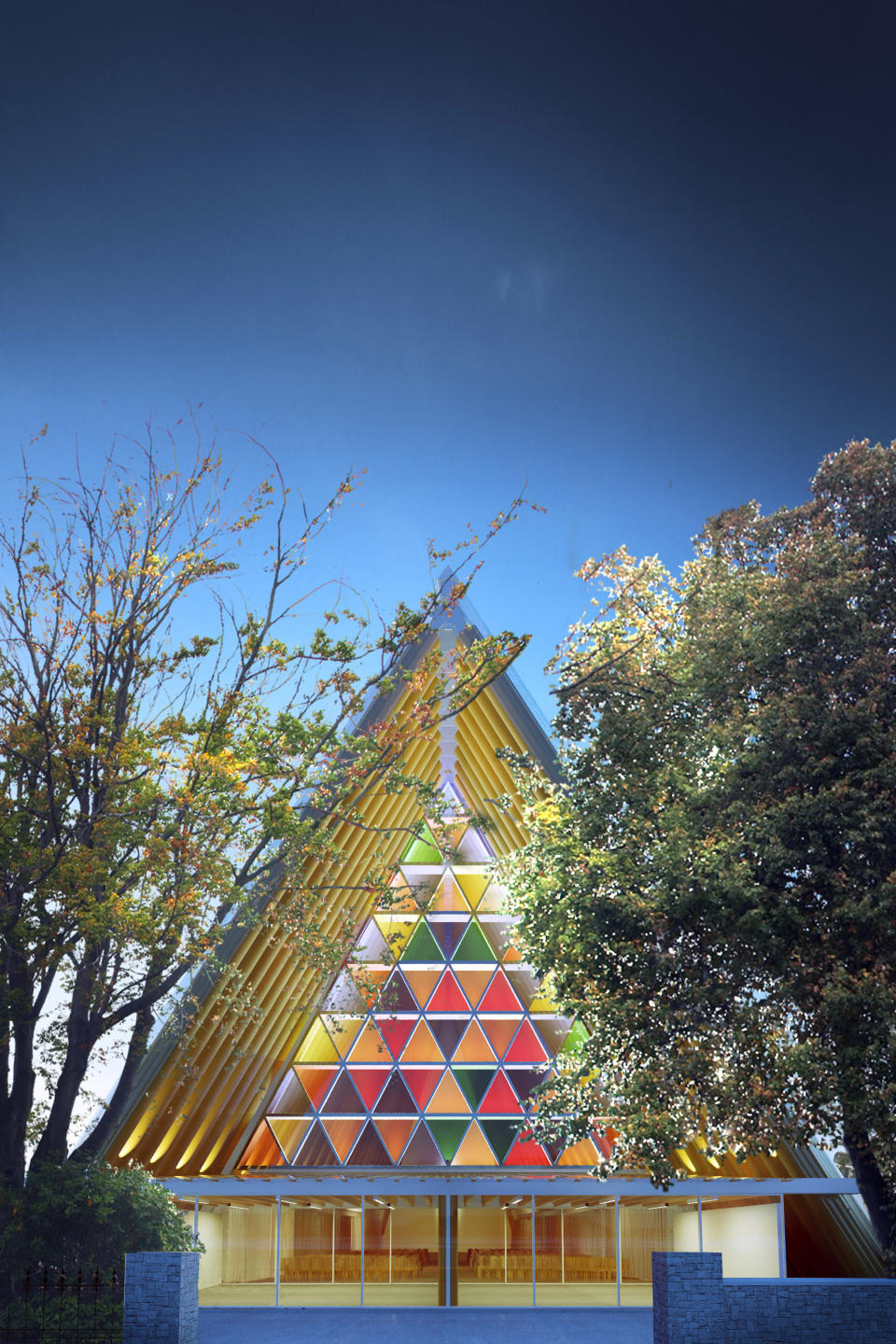 Design For Christchurh 'Cardboard Cathedral' Unveiled