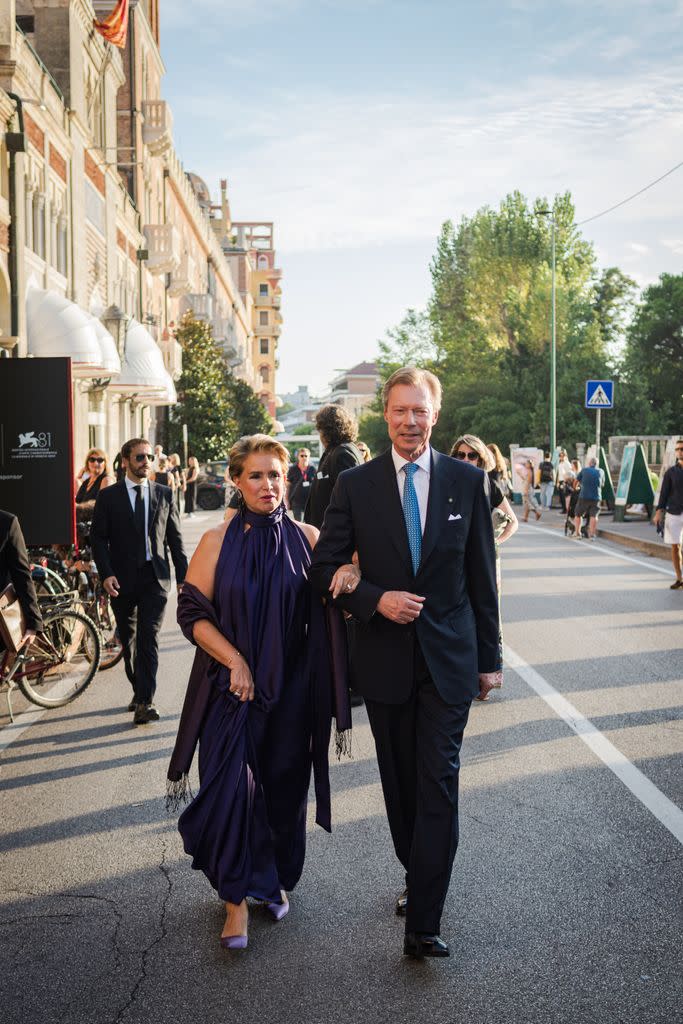 Los Grandes Duques de Luxemburgo en el Festival de Venecia