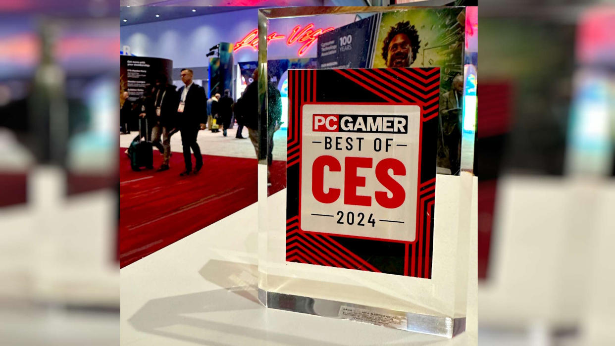  PC Gamer Best of CES award. 