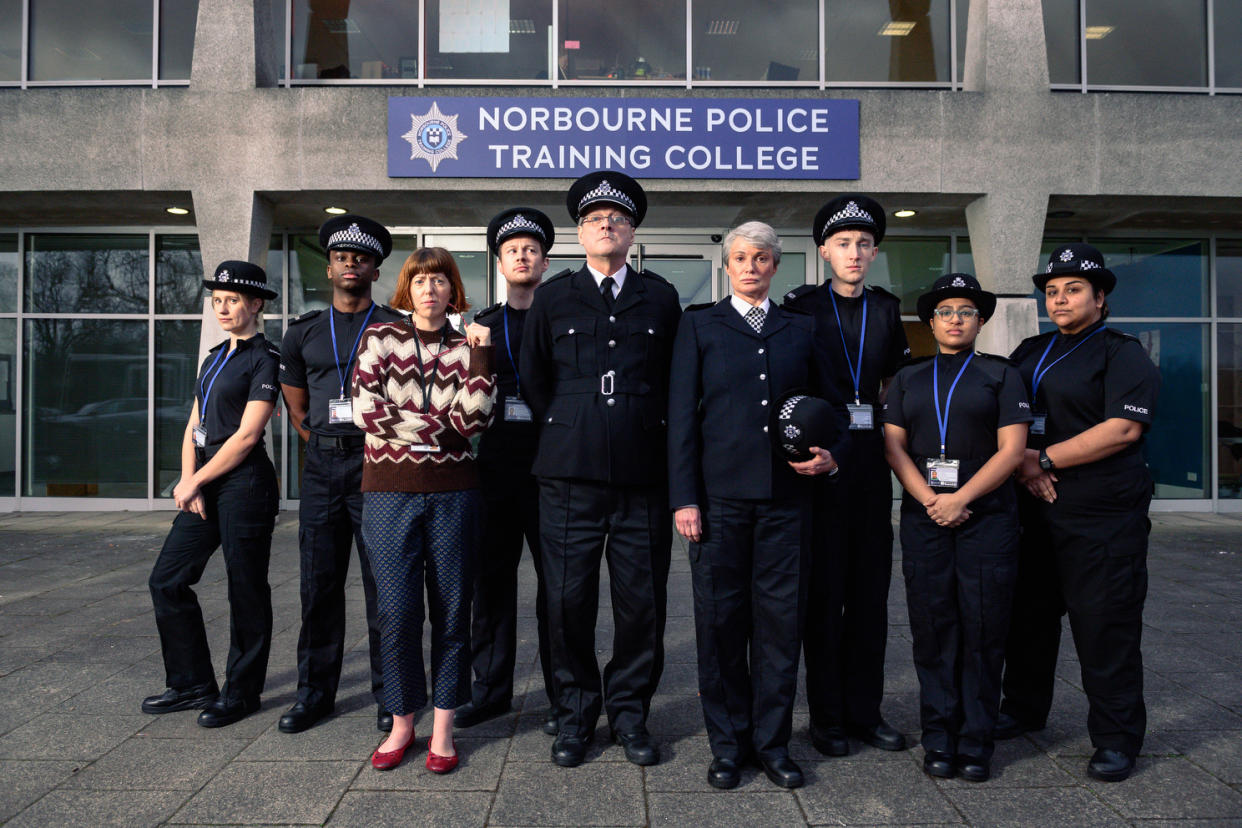  ITV Piglets: a first look at the new comedy series seeing police officers at a training academy. 