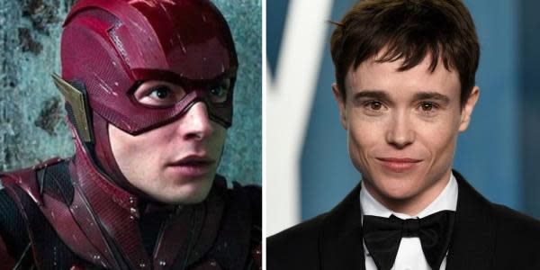 Fans quieren que Elliot Page reemplace a Ezra Miller como The Flash