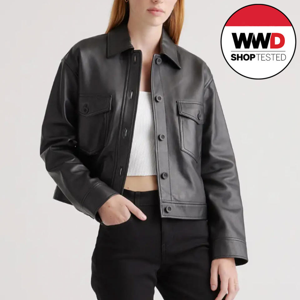 I Tested Quince's Leather Jacket That's So Flattering and Affordable