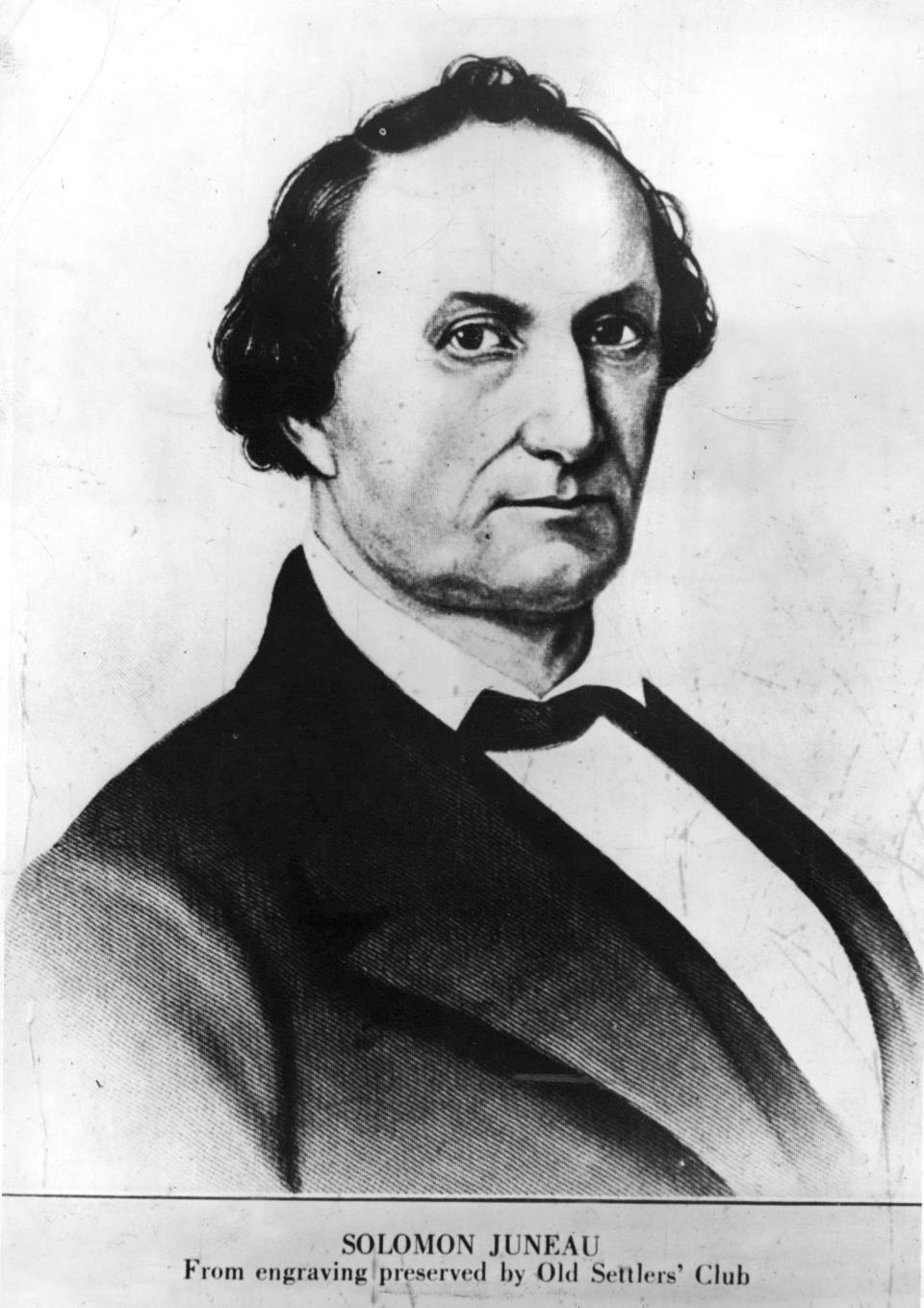Solomon Juneau came to Milwaukee in 1818. He was Milwaukee's first mayor and founded the Milwaukee Sentinel (a forerunner of the Journal Sentinel) in 1837.