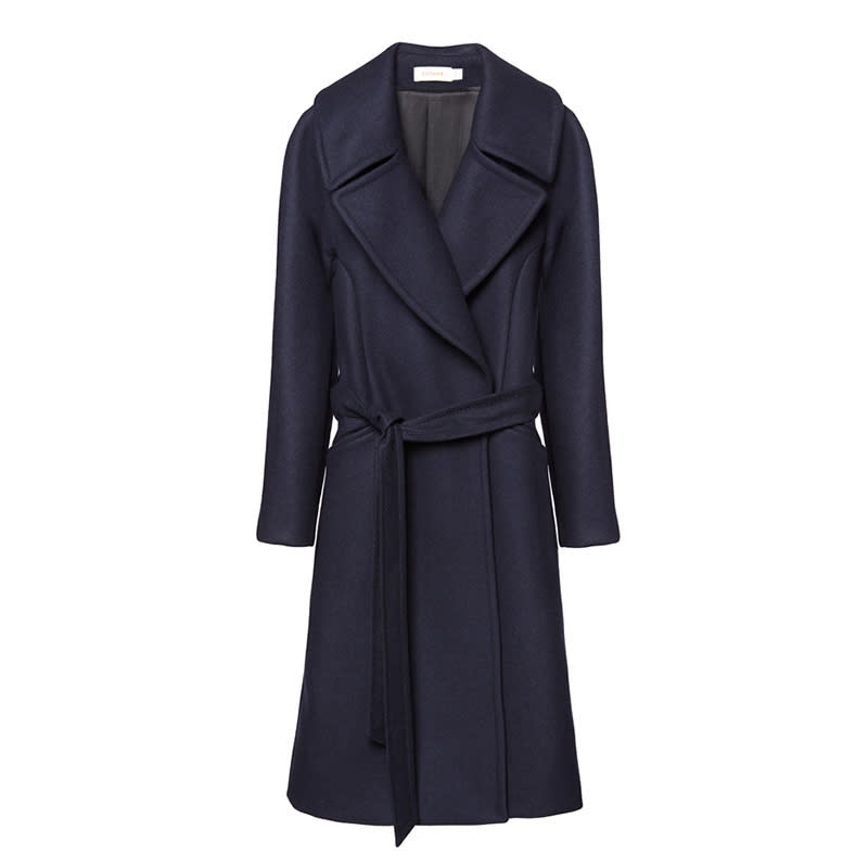 <a rel="nofollow noopener" href="https://rstyle.me/n/cwh45xchdw" target="_blank" data-ylk="slk:Wool Coat, Cuyana, $495;elm:context_link;itc:0;sec:content-canvas" class="link ">Wool Coat, Cuyana, $495</a>