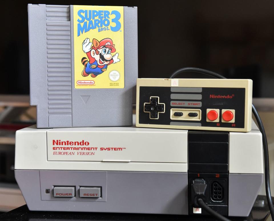 'super mario' video games