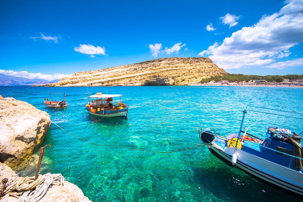 A layover in Crete could lower the cost of a journey  ((Alamy/PA))