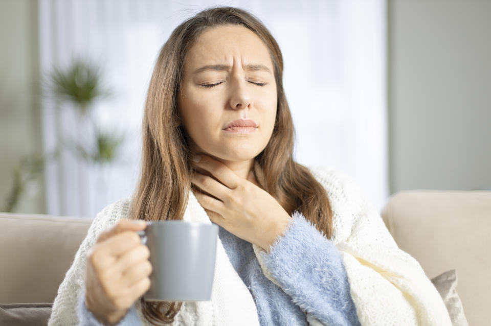 Bei Halsschmerzen helfen die richtigen Nahrungsmittel. (Symbolbild: Getty Images)