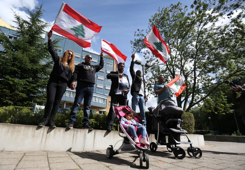 Session of the UN-backed Lebanon Tribunal in Leidschendam