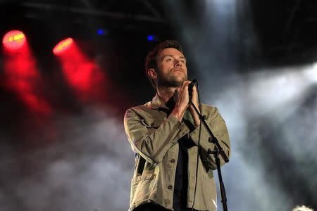 Damon Albarn of British band Blur performs during the Primavera 0 show in Montevideo, November 4, 2013. REUTERS/Andres Stapff