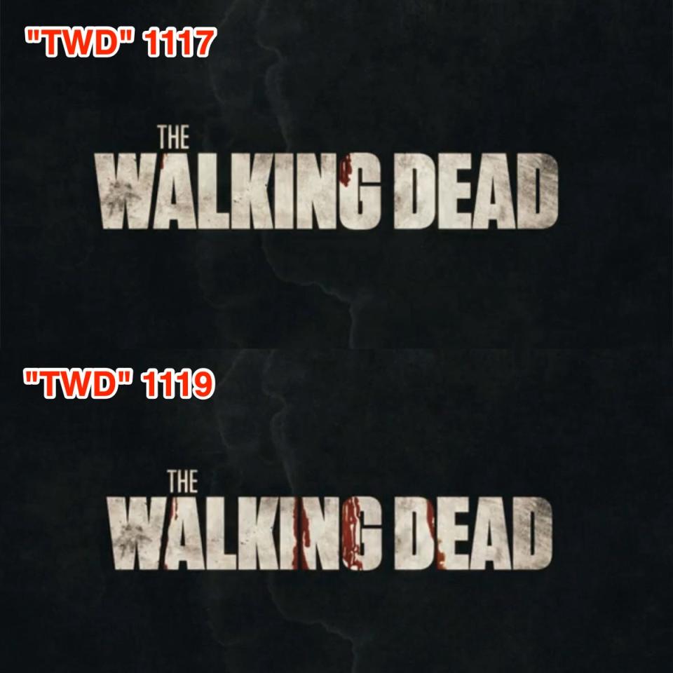 TWD logo changes