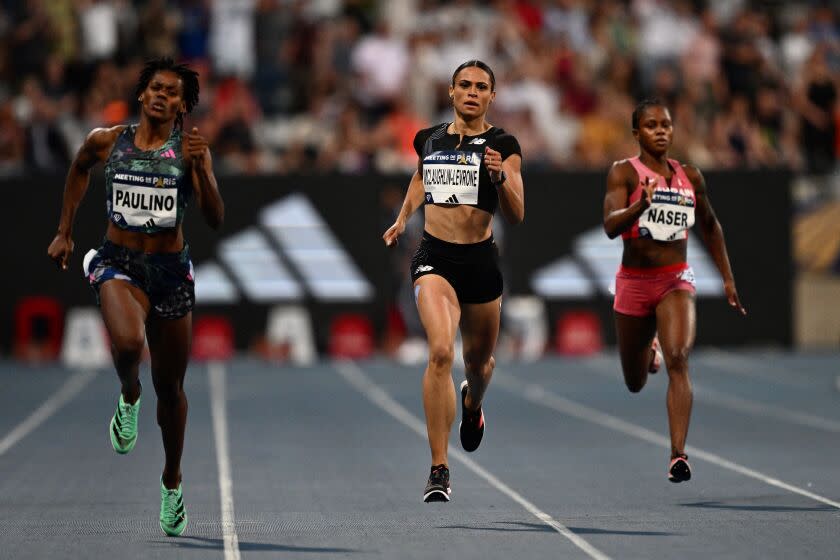 Sydney McLaughlinLevrone's secondplace finish at 400 meters increases