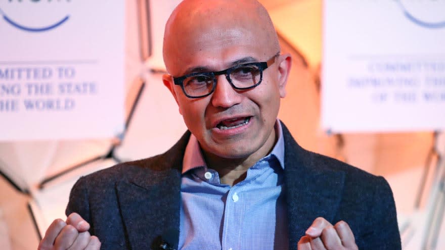 Satya Nadella, CEO de Microsoft.