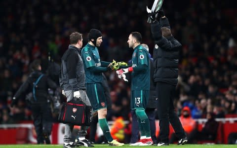 Ospina replaces Cech against Everton  - Credit: getty images