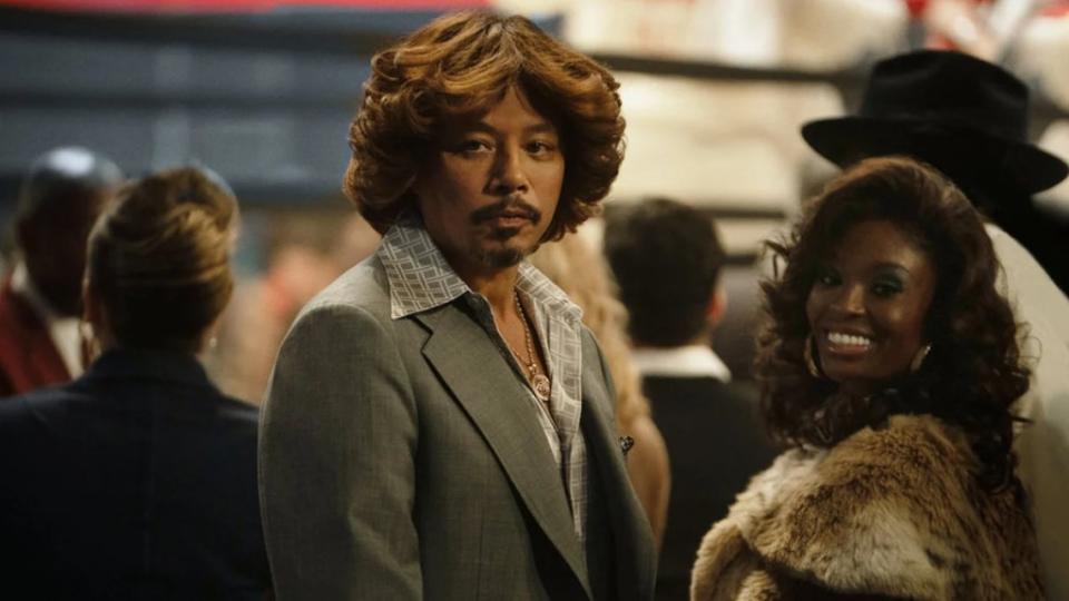 Terrence Howard as Cadillac Richie in "Fight Night: The Million Dollar Robbery" (Photo credit: Eli Joshua Adé/Peacock)