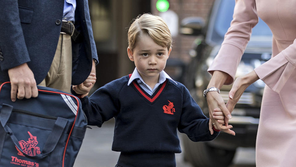 Prince George's love of the ballet in his school curriculum has been unexpectedly mocked on US TV. Photo: Getty Images