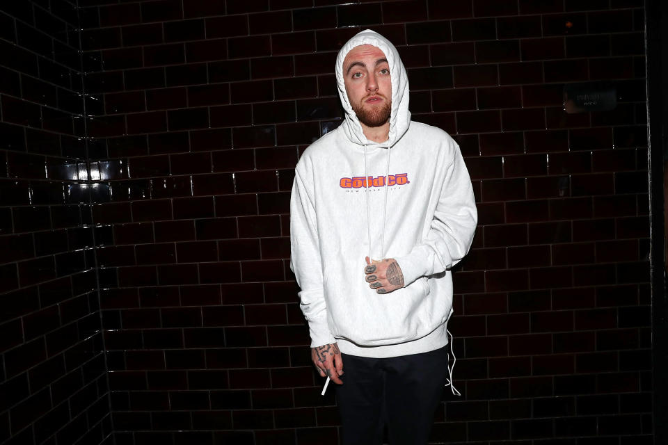 Mac Miller hosts a listening party on July 25, 2018, in New York City. Source: Getty