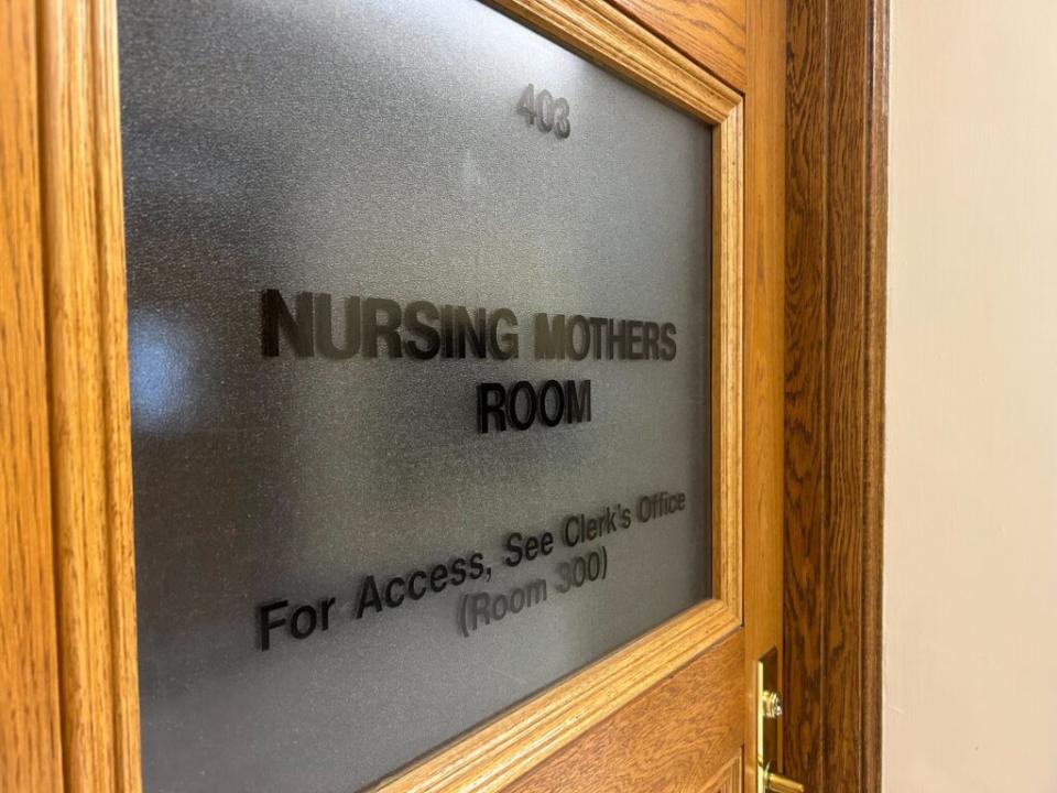  The Nursing Mothers Room in the Maine State House. (AnnMarie Hilton/ Maine Morning Star)