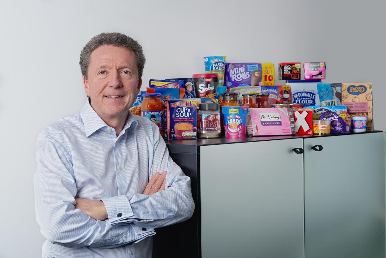 Gavin Darby is the chief executive of Premier Foods