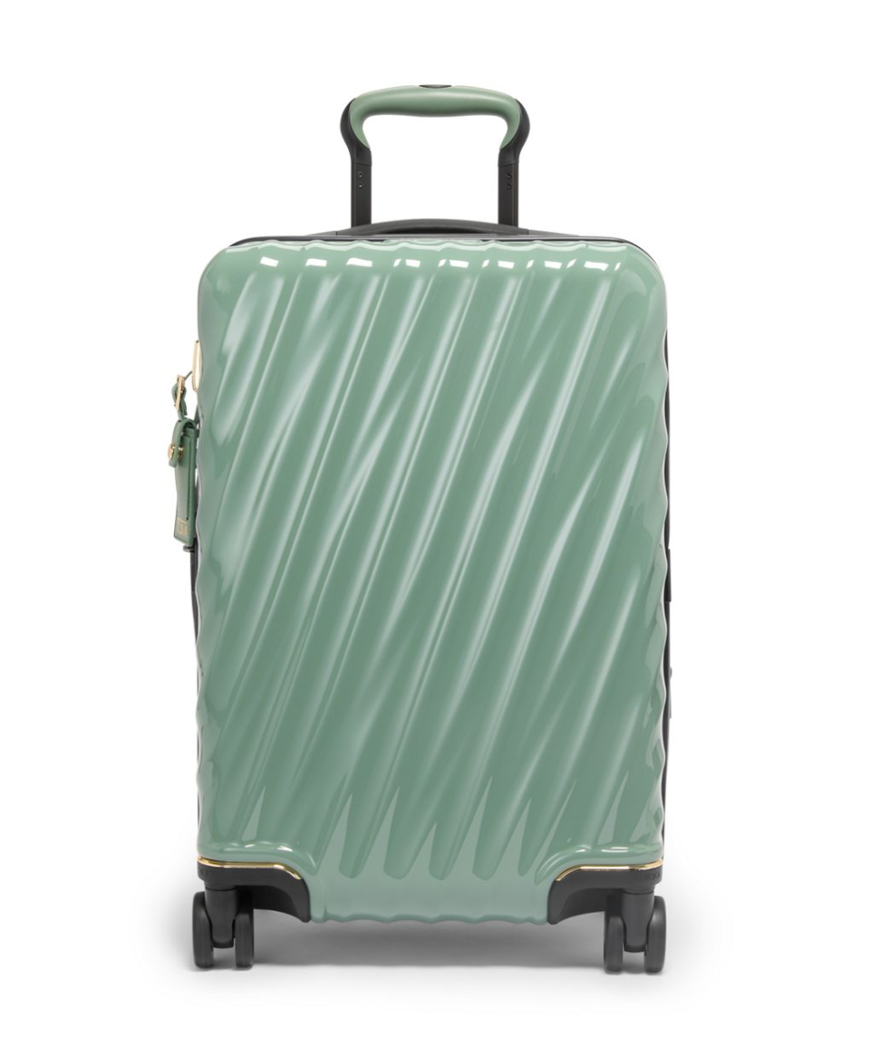 Tumi 19 Degree International Expandable 4-Wheel Carry On in Seagrass