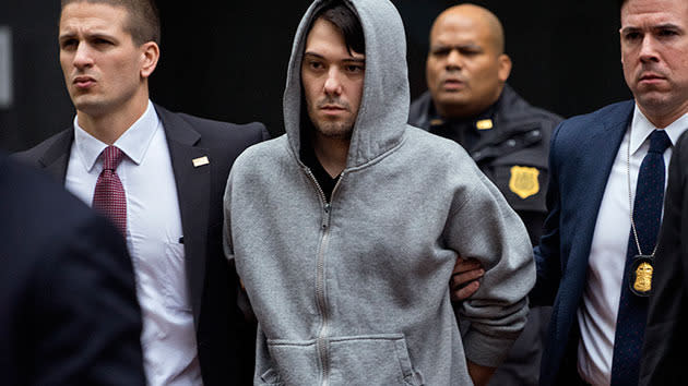 Turing CEO Martin Shkreli arrested for securities fraud