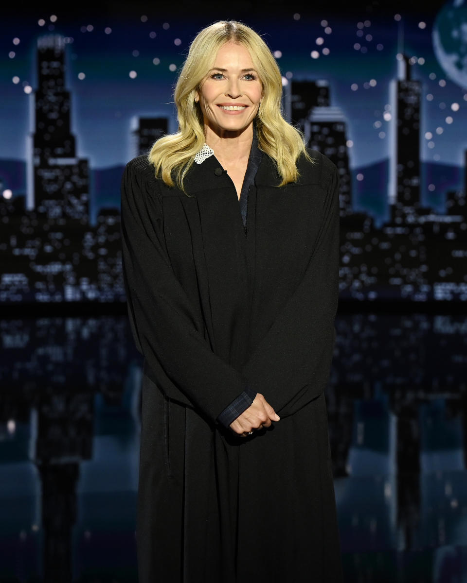 Chelsea Handler on Jimmy Kimmel Live! - Credit: ABC