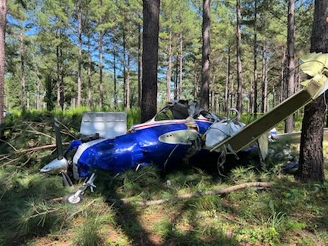 At least one person was injured in a plane crash Saturday afternoon a few miles away from the Ridgeland Airport, according to the Jasper County Fire Rescue.