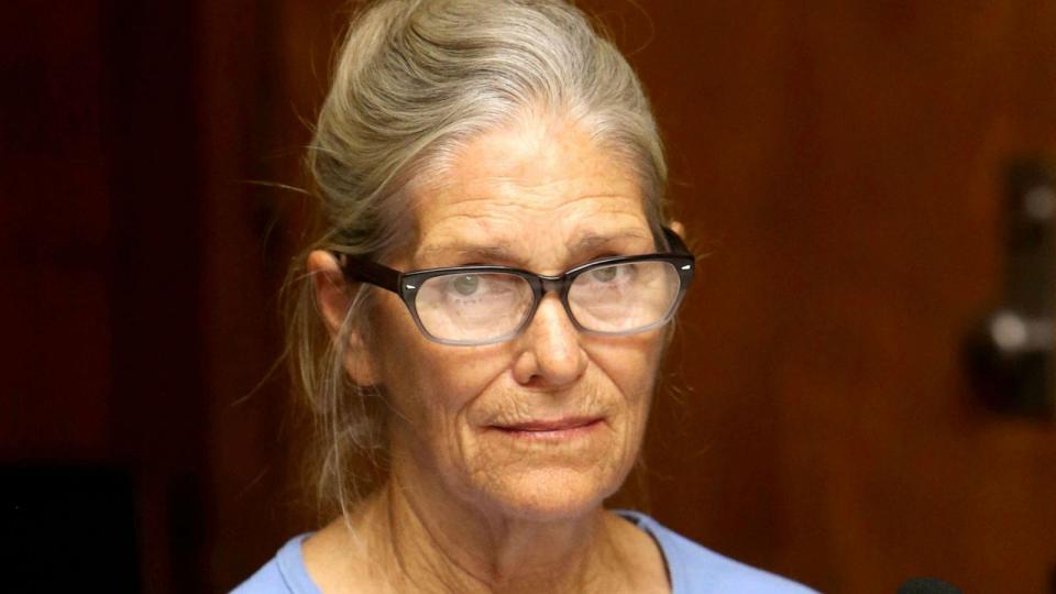 PHOTO: Leslie Van Houten attends her parole hearing at the California Institution for Women Sept. 6, 2017 in Corona, Calif. (Stan Lim/AP, FILE)