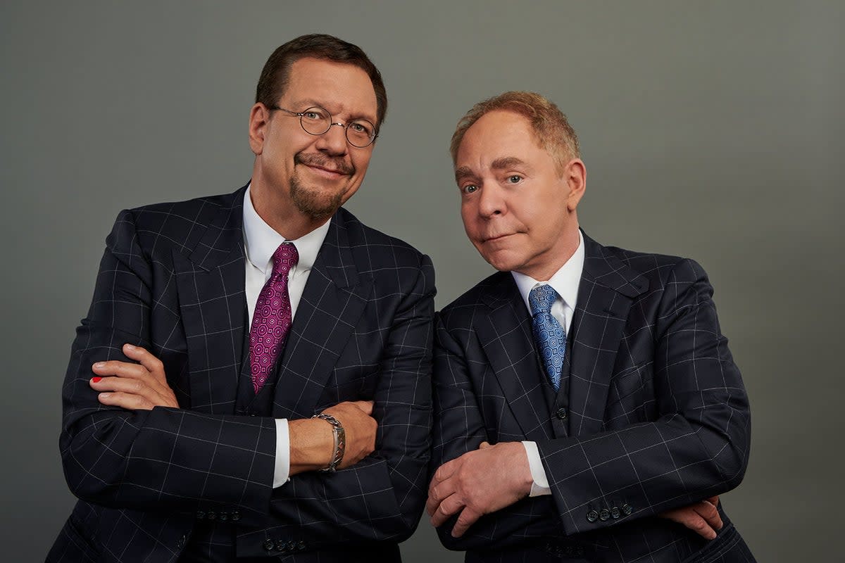 Penn Jillette of magical duo Penn and Teller has weighed into the nepo baby debate  (Handout)