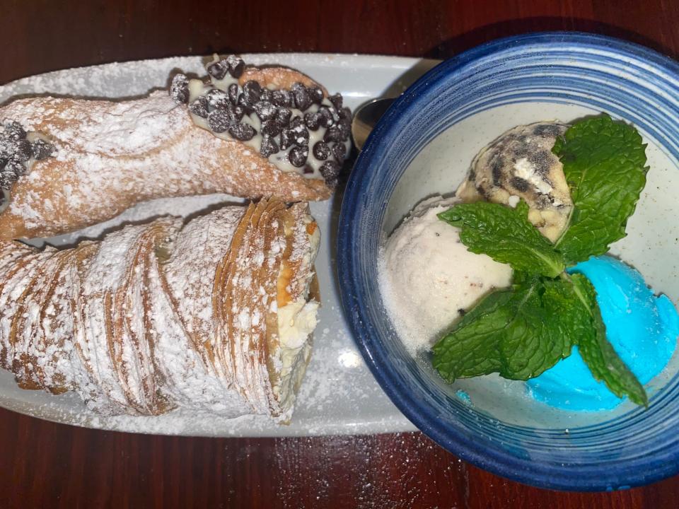 canna cannoli and ice cream