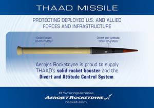 Aerojet Rocketdyne’s reliable propulsion powers THAAD