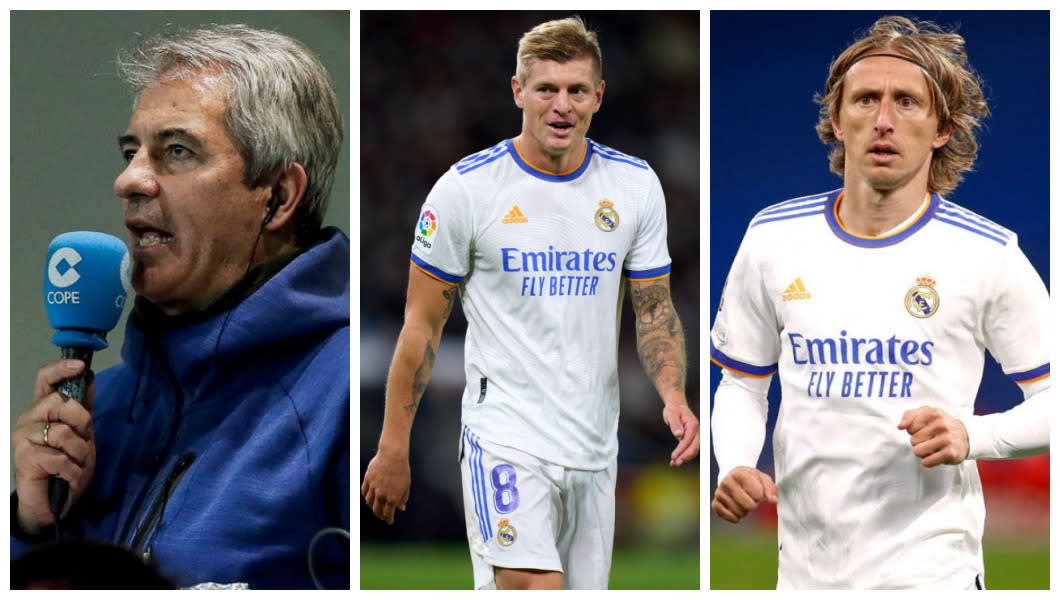 Manolo Lama dice la mayor verdad el barquero al madridismo. (Fuente: David S. Bustamante/Soccrates/Getty Images, Angel Martinez/Getty Images y Indira/DAX Images/NurPhoto via Getty Images)