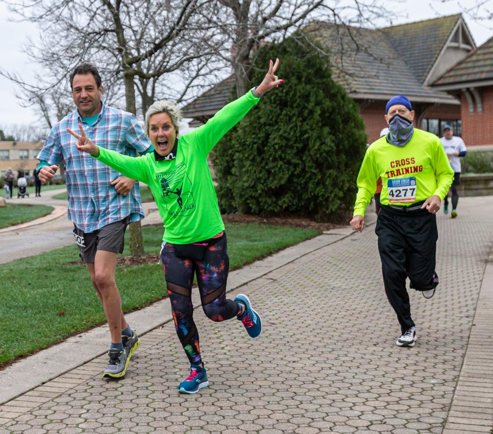 Runners participate in the Trailbreaker 5K, 10K and Half Marathon events in Waukesha in 2021.