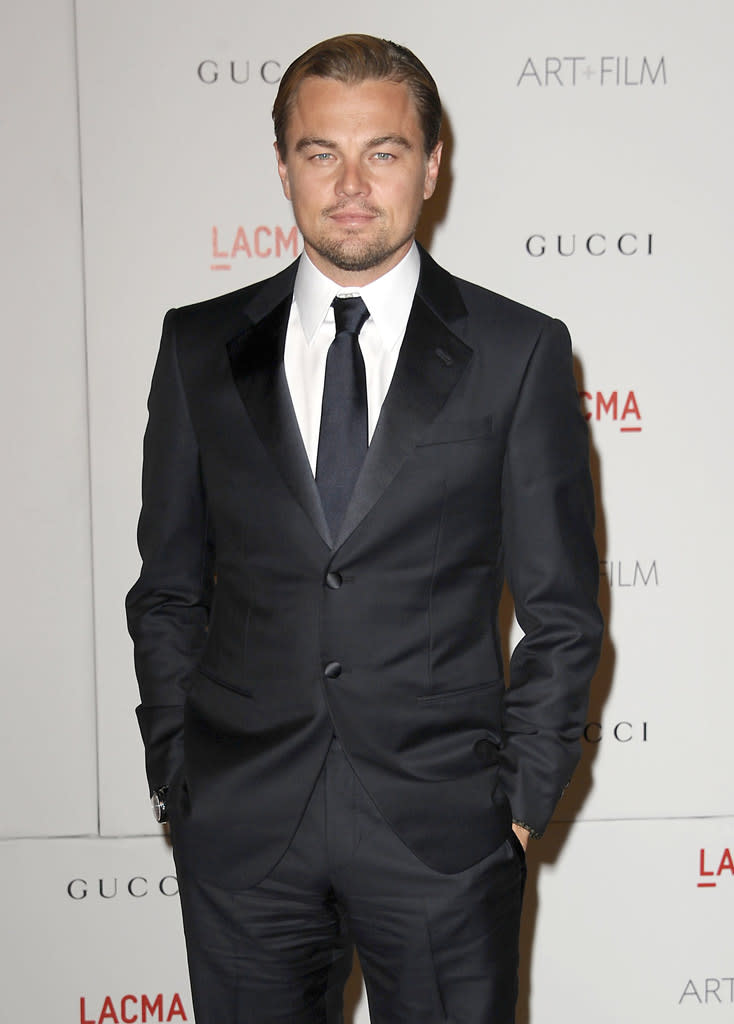 Leonardo Di Caprio LACMA Inaugural Art And Film Gala
