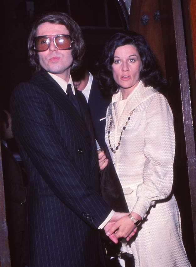 Raphael y Natallia Figueroa a mediados de los años 70