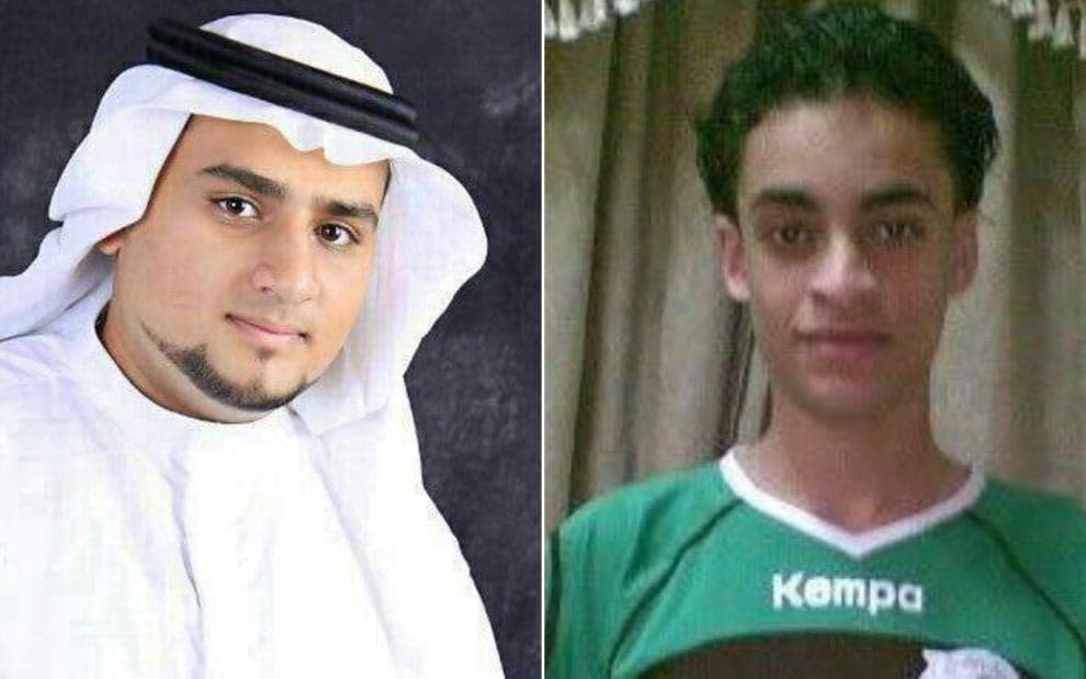 Abdulkareem al-Hawaj (L) and Mujtaba al-Sweikat, were among those beheaded in one of Saudi Arabia's largest mass executions