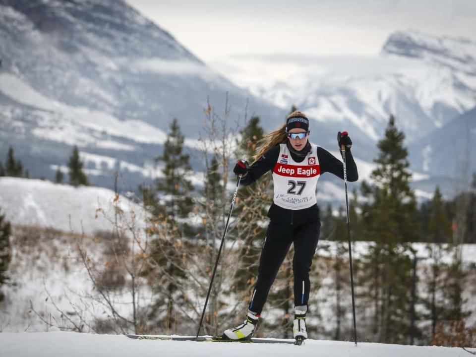 Dahria Beatty was one of seven athletes named to Canada's cross-country skiing team for the 2022 Beijing Olympics on Thursday. (Jeff McIntosh/The Canadian Press - image credit)