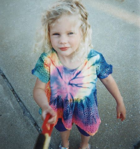 <p>Taylor Swift/Instagram</p> Taylor Swift as a child