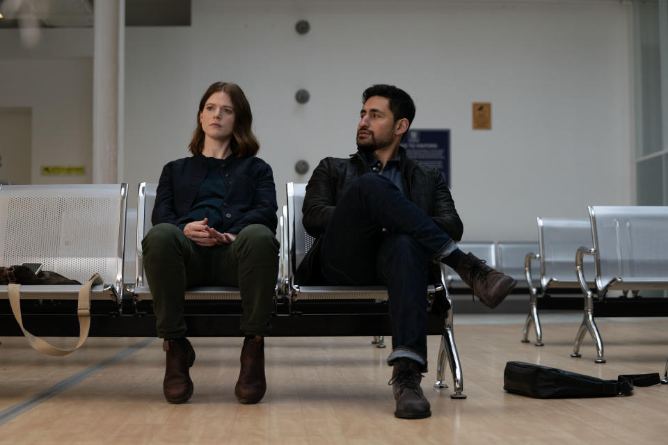 Rose Leslie and Amir El-Masry in Vigil season 2