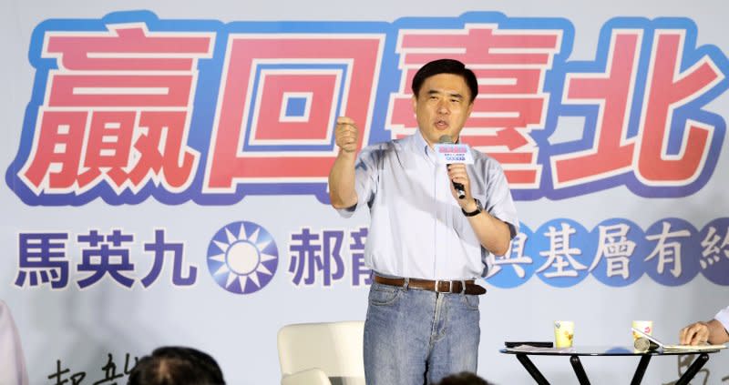 20170515-國民黨主席候選人郝龍斌下午舉辦「贏回臺北-馬英九、郝龍斌與基層有約」座談會。(蘇仲泓攝)