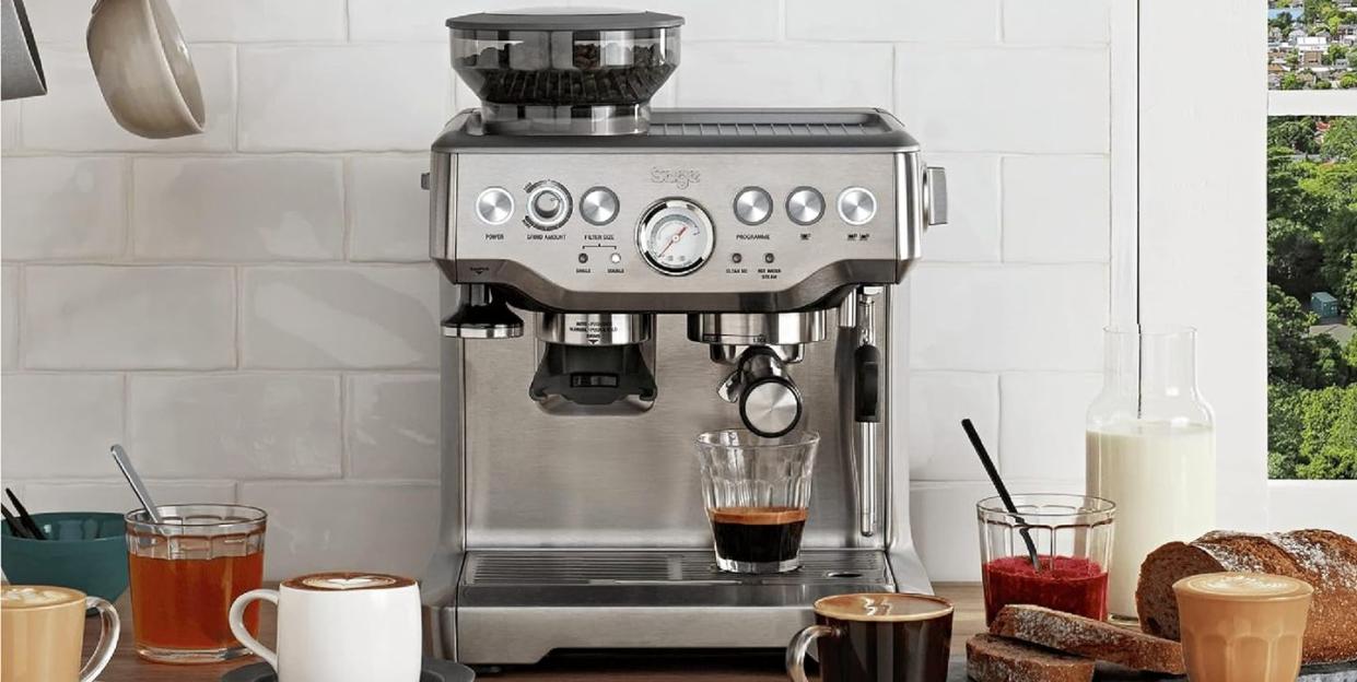 sage barista express coffee machine