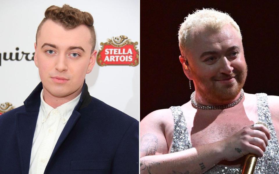 A lot has changed over the last 10 years for Sam Smith - Mike Marsland/WireImage | Paras Griffin/Getty Images for iHeartRadio