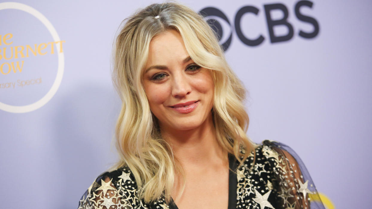 Mandatory Credit: Photo by Matt Baron/REX/Shutterstock (9115017ba)Kaley Cuoco'The Carol Burnett 50th Anniversary Special', Los Angeles, USA - 04 Oct 2017.