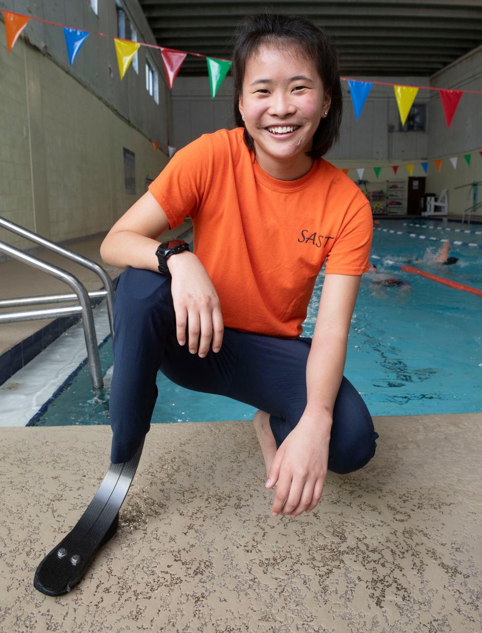 17-year-old Emma Meyers is a nationally-ranked triathlete. The Washington High School senior is working to compete in the Paris Paralympics 2024 this summer.