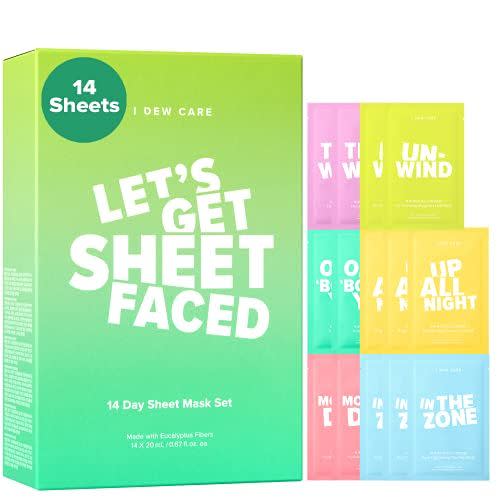 I DEW CARE Let's Get Sheet Faced Face Sheet Mask Pack