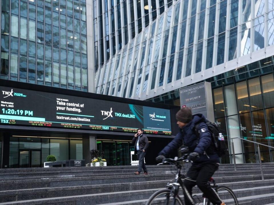  The exterior of the TMX in Toronto. Hedge fund Traynor Ridge, which was managing about $95 million at the end of September, was shut down by the Ontario Securities Commission in October following the death of founder Chris Callahan.