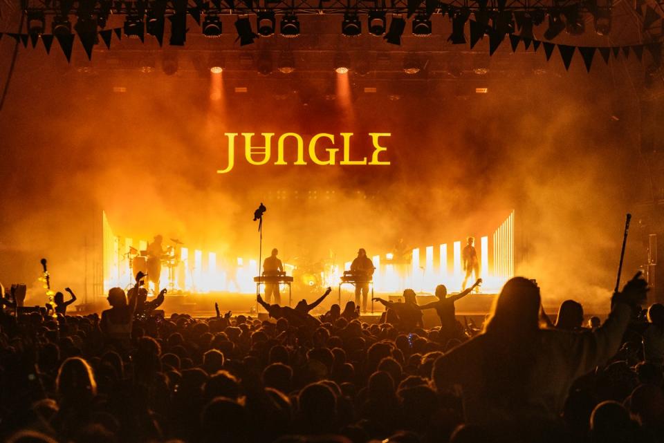 Jungle headlining on Friday (Fanatic)