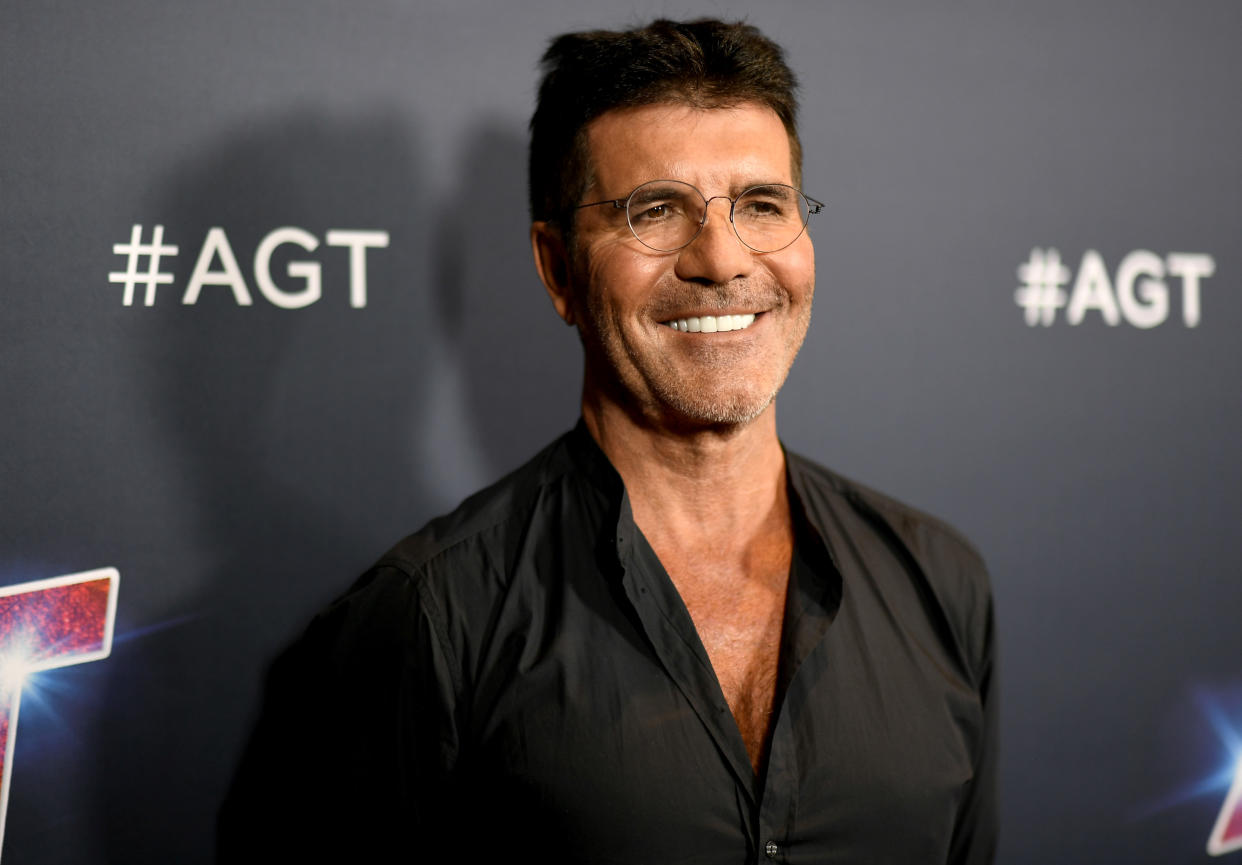 HOLLYWOOD, CALIFORNIA - SEPTEMBER 17: Simon Cowell attends "America's Got Talent" Season 14 Live Show Red Carpet at Dolby Theatre on September 17, 2019 in Hollywood, California. (Photo by Frazer Harrison/Getty Images)